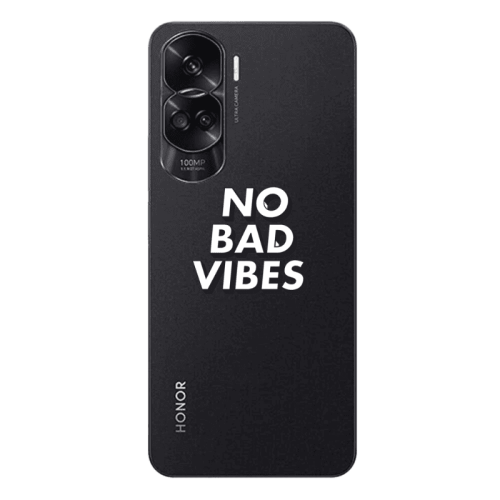 Honor 90 Lite 5G No bad vibes Transparent Silicone TPU Θήκη