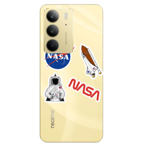 Realme C 75 Nasa Transparent Silicone TPU Θήκη