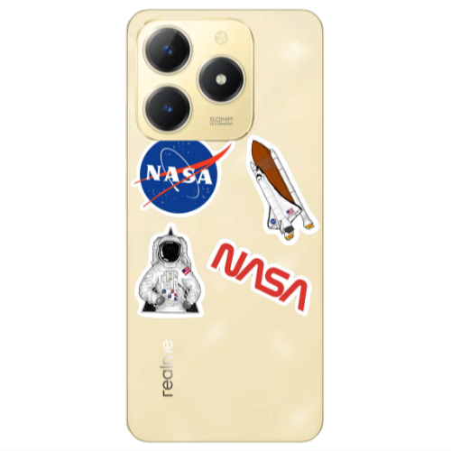Realme C61 Nasa Transparent Silicone TPU Θήκη