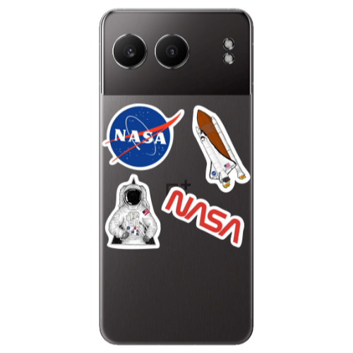 Oneplus Nord 4 Nasa Transparent Silicone TPU Θήκη