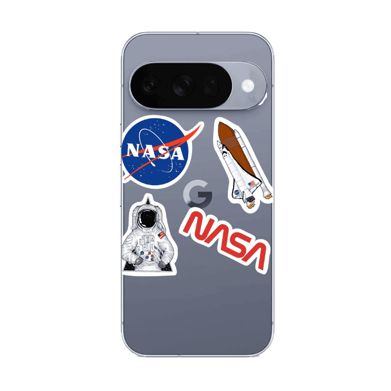 Google Pixel 10 Nasa Transparent Silicone TPU Θήκη