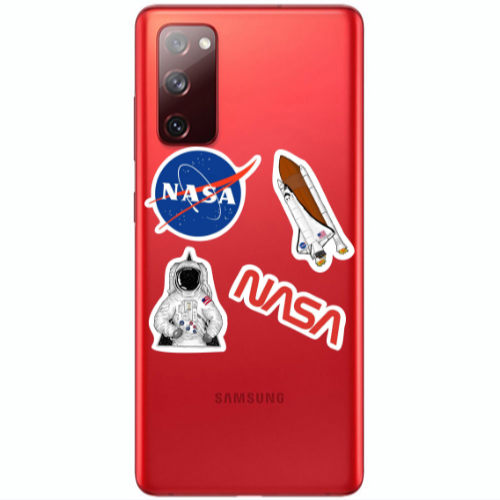 Samsung S20 FE Nasa Transparent Silicone TPU Θήκη