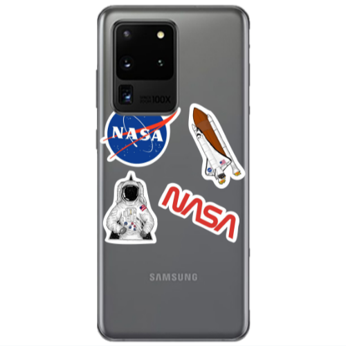 Samsung S20 Ultra Nasa Transparent Silicone TPU Θήκη
