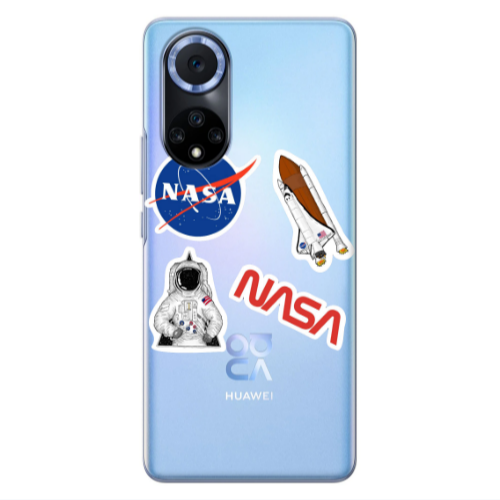 Huawei Nova 9 Nasa Transparent Silicone TPU Θήκη