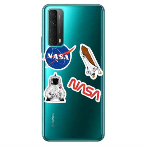 Huawei P Smart 2021 Nasa Transparent Silicone TPU Θήκη