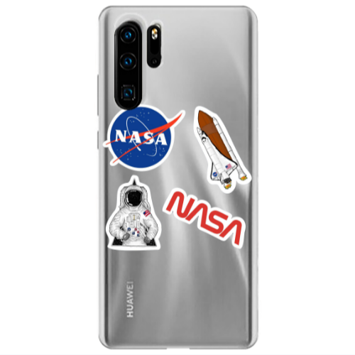 Huawei P30 Pro Nasa Transparent Silicone TPU Θήκη
