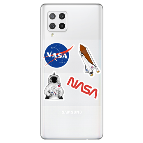 Samsung A42 5G Nasa Transparent Silicone TPU Θήκη