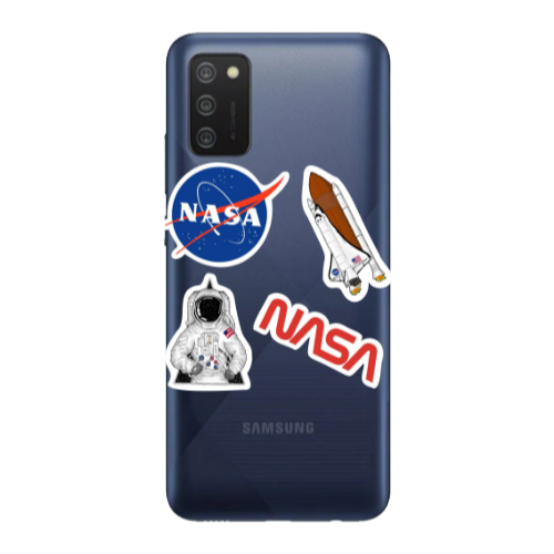 Samsung A02s Nasa Transparent Silicone TPU Θήκη