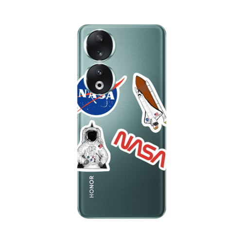 Honor 90 5G Nasa Transparent Silicone TPU Θήκη