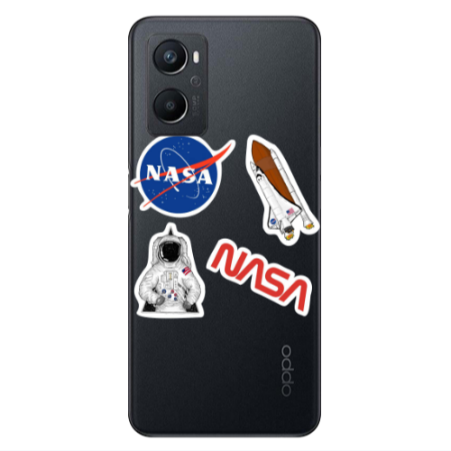 Oppo A 96 Nasa Transparent Silicone TPU Θήκη