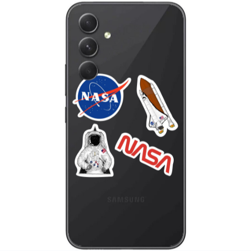 Samsung Galaxy A25 Nasa Transparent Silicone TPU Θήκη