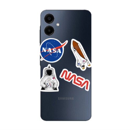 Samsung A06 Nasa Transparent Silicone TPU Θήκη