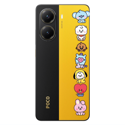 Xiaomi Poco X7 Pro Lovely animals Transparent Silicone TPU Θήκη