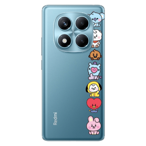 Xiaomi Redmi Note 14 Pro Lovely animals Transparent Silicone TPU Θήκη