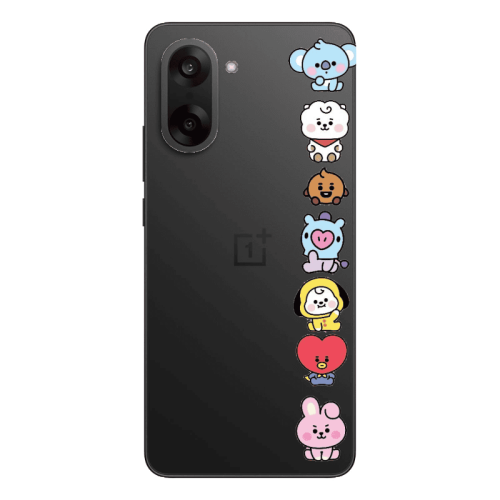 Oneplus Nord CE 5 Lovely animals Transparent Silicone TPU Θήκη
