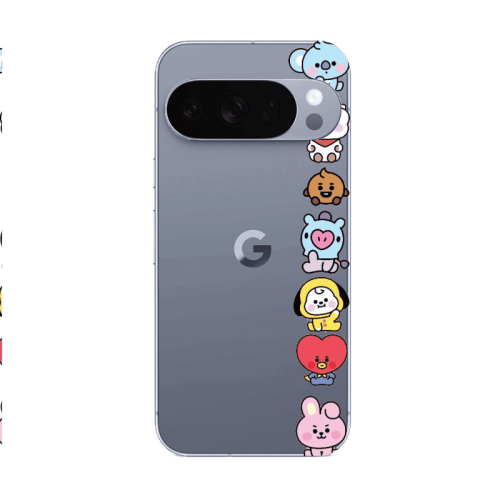 Google Pixel 10 Pro Lovely animals Transparent Silicone TPU Θήκη