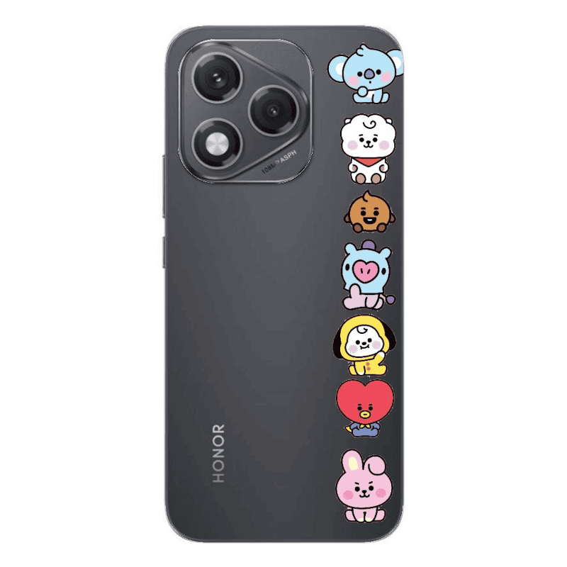 Honor 400 Lite Lovely animals Transparent Silicone TPU Θήκη