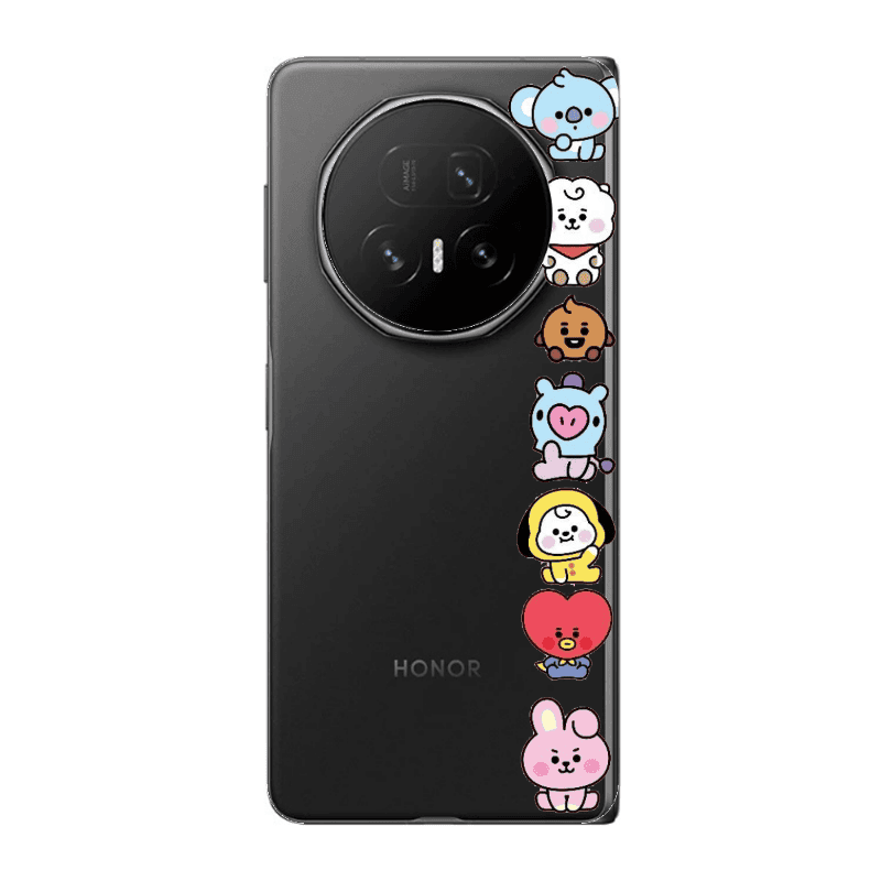 Honor Magic V5 Lovely animals Transparent Silicone TPU Θήκη