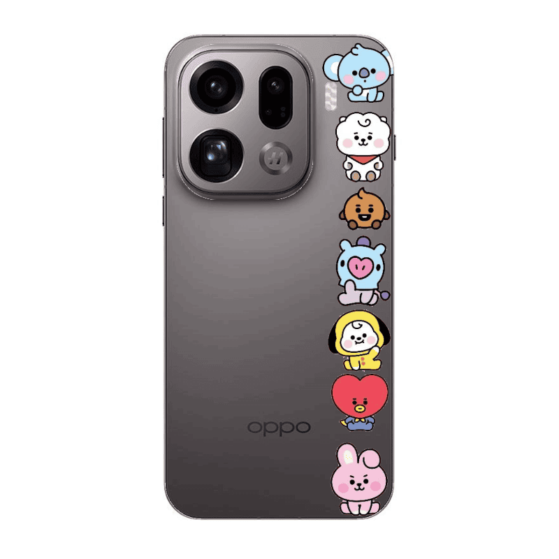 Oppo Find X9 Pro Lovely animals Transparent Silicone TPU Θήκη