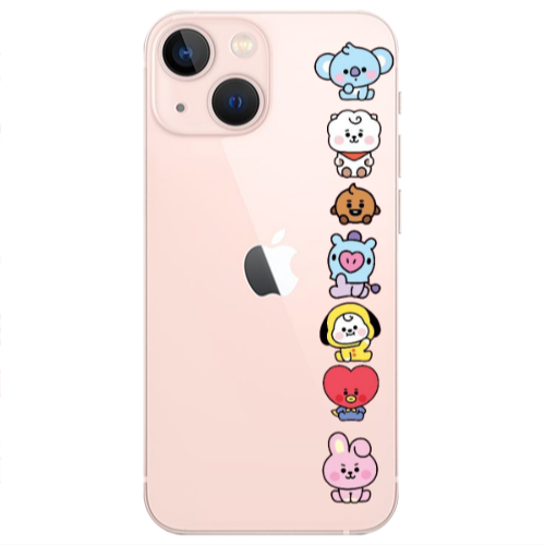 Apple iPhone 13 Lovely animals Transparent Silicone TPU Θήκη