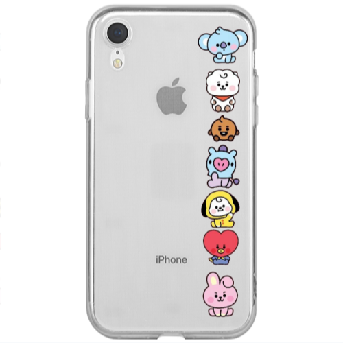Apple iPhone Xr Lovely animals Transparent Silicone TPU Θήκη