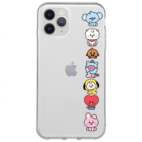 Apple iPhone 13 Pro Max Lovely animals Transparent Silicone TPU Θήκη