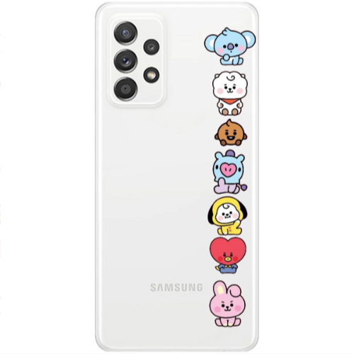 Samsung A52 Lovely animals Transparent Silicone TPU Θήκη
