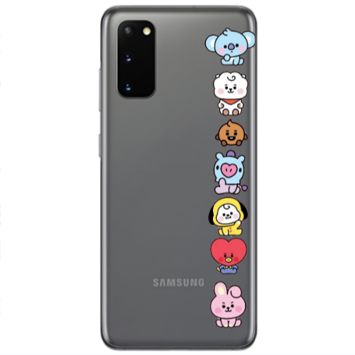 Samsung S20 Lovely animals Transparent Silicone TPU Θήκη