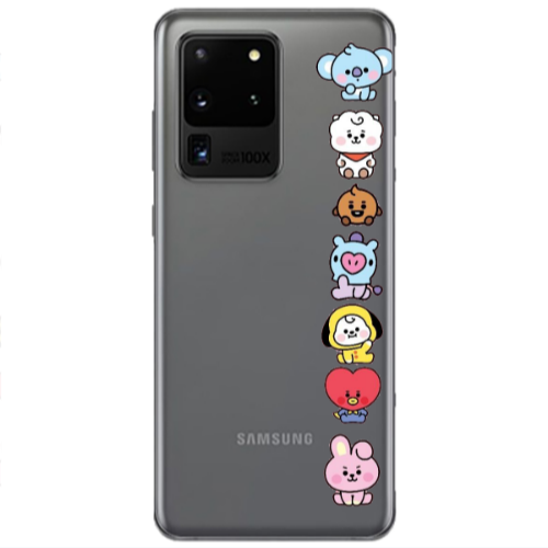 Samsung S20 Ultra Lovely animals Transparent Silicone TPU Θήκη