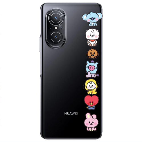 Huawei Nova 9 SE Lovely animals Transparent Silicone TPU Θήκη