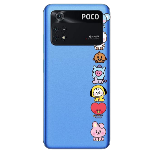 Xiaomi Poco M4 Pro 4G Lovely animals Transparent Silicone TPU Θήκη