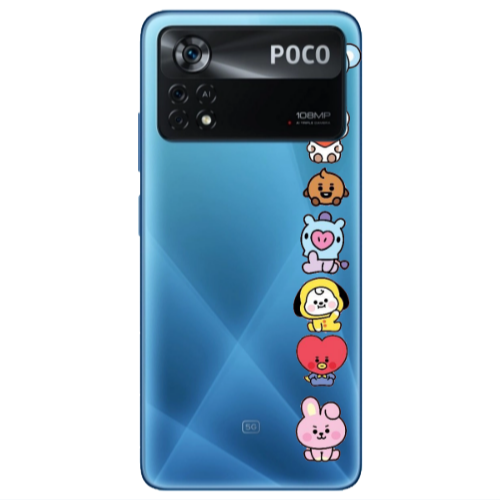 Xiaomi Poco X4 Pro Lovely animals Transparent Silicone TPU Θήκη