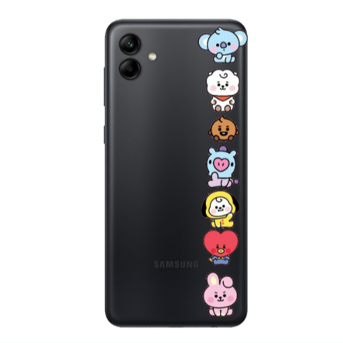 Samsung A04 Lovely animals Transparent Silicone TPU Θήκη