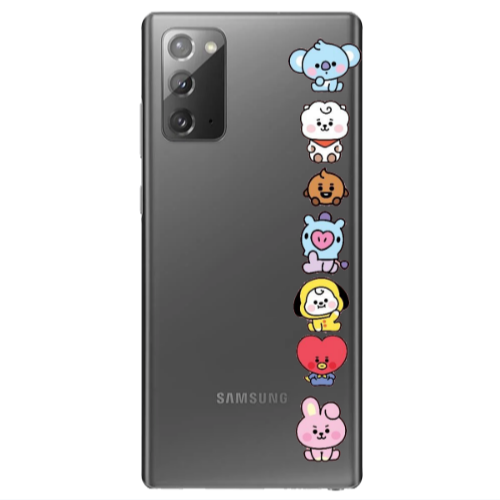 Samsung Note 20 Lovely animals Transparent Silicone TPU Θήκη