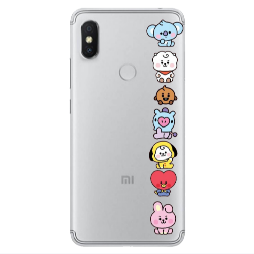 Xiaomi Redmi S2 Lovely animals Transparent Silicone TPU Θήκη
