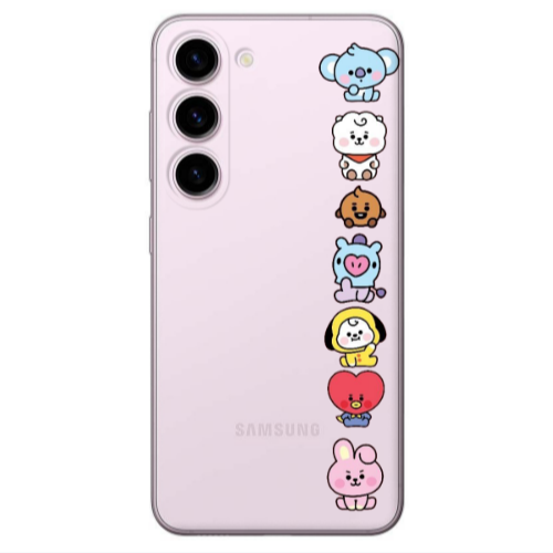 Samsung S23 Plus Lovely animals Transparent Silicone TPU Θήκη