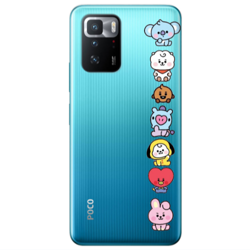 Xiaomi Poco X3 GT Lovely animals Transparent Silicone TPU Θήκη