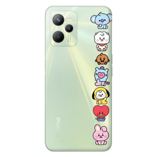 Realme C35 Lovely animals Transparent Silicone TPU Θήκη