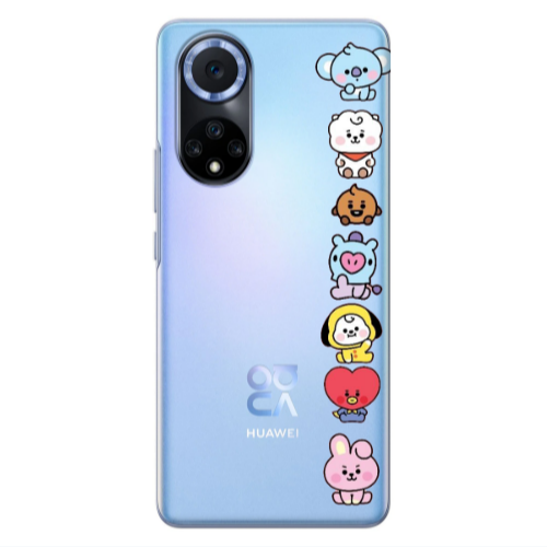 Huawei Nova 9 Lovely animals Transparent Silicone TPU Θήκη