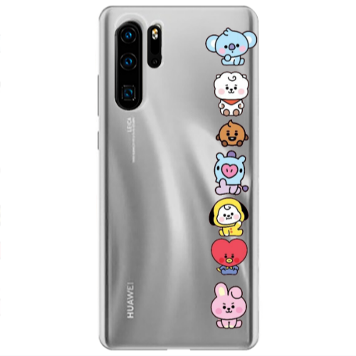 Huawei P30 Pro Lovely animals Transparent Silicone TPU Θήκη