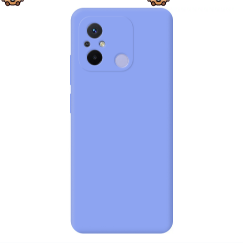 Xiaomi Redmi 12C Lovely animals Light Purple Colored Silicone TPU Θήκη