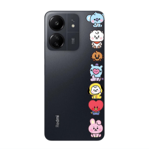 Xiaomi Redmi 13C Lovely animals Transparent Silicone TPU Θήκη
