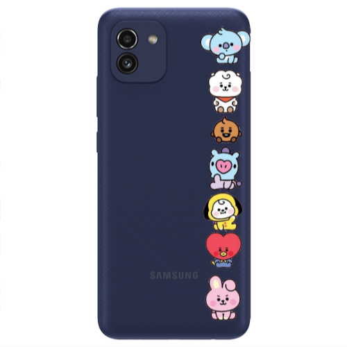 Samsung A03 Lovely animals Transparent Silicone TPU Θήκη