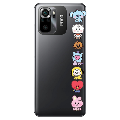 Xiaomi Poco M5 s Lovely animals Transparent Silicone TPU Θήκη
