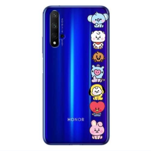 Huawei Nova 5 T Lovely animals Transparent Silicone TPU Θήκη