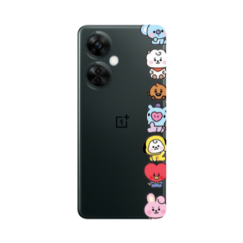 Oneplus Nord CE 3 Lite 5G Lovely animals Transparent Silicone TPU Θήκη