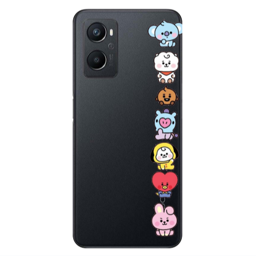 Oppo A 96 Lovely animals Transparent Silicone TPU Θήκη
