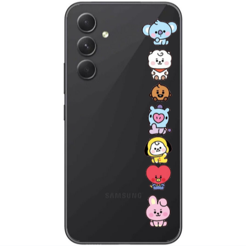 Samsung Galaxy A25 Lovely animals Transparent Silicone TPU Θήκη