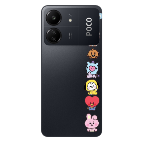 Xiaomi Poco C65 Lovely animals Transparent Silicone TPU Θήκη
