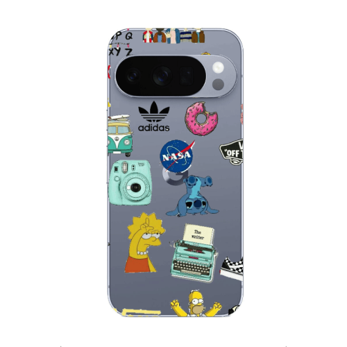 Google Pixel 10 Pro XL Mixed up 3 Transparent Silicone TPU Θήκη